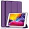 TRON Case Compatible with iPad 9.7&rdquo; 2018/2017(6th/5th Gen)/iPad Air 2/iPad Air with Pencil Holder, Soft TPU Back Shell Cover with Auto Wake/Sleep (Blue)