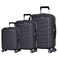 Eminent Voyager KH91 Hard Casing Luggage Set 76cm Dark Grey
