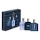 Dales &amp; Dunes Elegant Giftset Limited Edition Blue Blood Be Share Blogger Eau De Toilette For Men 100ml Pack of 3