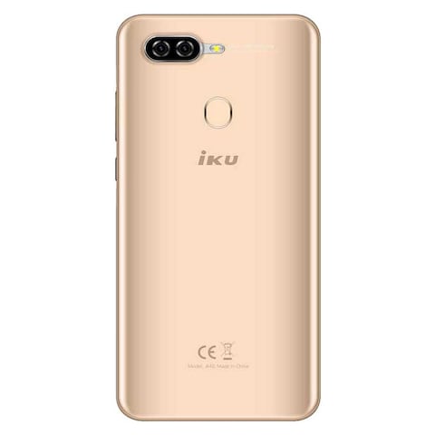 iKU A40 - 64GB/4GB -6.52-inch - Dual SIM 4G Mobile Phone - Gold