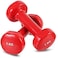 ULTIMAX 2Pcs Fitness Vinyl Dumbbell Hand Weights-1KG*2