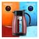 Borosil Vacuum Stainless Steel Teapot Red 1.5L