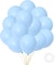 Party Time 20-Pieces 10&quot; Blue Pastel Balloons, Macaron Balloons, Latex Balloons For Baby Shower, Bridal Shower, Valentine&#39;s Day, Wedding &amp; Birthday Party Decoration, Pastel Color Themed Party Supplies