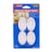 Fixon Plastic Vogue Hooks 1214 4 PCS White
