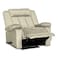 In House Velvet Classic Recliner Chair - Light Beige - AB05