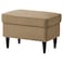 In House Chair Footstool Linen With Elegant Design - Beige - E3