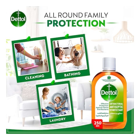 Dettol Anti-Bacterial Antiseptic Disinfectant 250ml