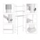 3 Tier Bathroom Storage Shelf Toilet Rack Space Saver for Bathroom Kitchen Living Room Laundry Room