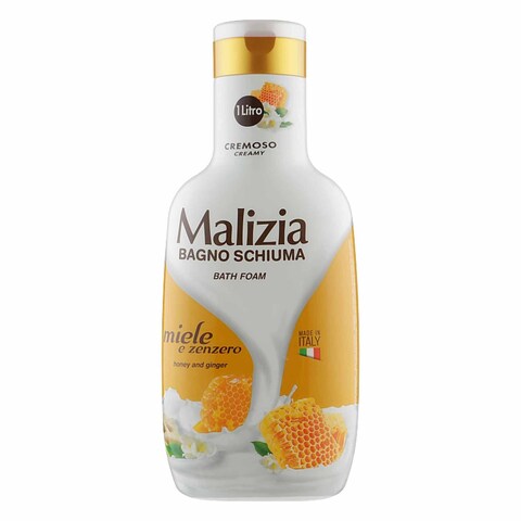 Malizia Shower Gel Honey And Ginger 1 Liter Online | Carrefour Jordan