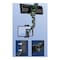 360 Degree Rotating Rearview Mirror Multifunctional Car Phone Holder Adjustable Support Hanging Clip Bracket Cell Phone Holder For 4.0-6.1 Inch Mobile