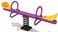 RBWTOYS New Outdoor Spring Rider Seesaw with 2 Kids Seat, Playset for Kids.  RW-15230  200x60x75cm