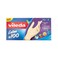 Vileda Disposable Multi Latex Gloves Small/Medium Pack of 100 Multicolour