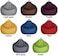Vital Bean Bag Chair, Classic Round Linen Cloth Bean Bag With Polystyrene Beads Filling