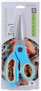 Royalford Kitchen Scissor With Designed Handle - Multi-Purpose Stainless Steel Home &amp; Kitchen Utility Shear For Chicken, Fish, Meat, Vegetables, Herbs, All-In-One Scissor, Nut Cracker &amp; Opener
