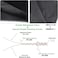 Car Trunk Organizer, 3rd Gen [7 Times Upgrade] Super Capacity Car Organizer, Equipped with [Robust Elastic Net &amp; 3 Magic Stick] Car Trunk Tidy Storage Bag with Lids, Space Saving Expert-Black