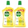 Dettol 4-In-1 Multi-Action Cleaner Lemon 900ml Pack of 2