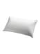 Rahalife Striped Pillow   Soft White   Cotton   48X74 cm