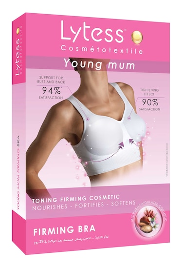 Buy Lytess Young Mum Firming Bra, White, L/XL Online | Carrefour UAE