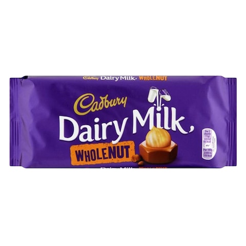 Cadbury Dairy Milk Whole Nut 120G