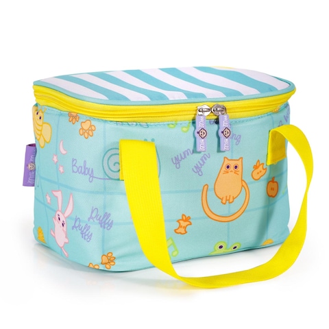 Milk Moo Kids Lunch Bag Insulated Lunch Box For Kids Lightweight Cute Cooler Thermal Bag For Toddler Boys and Girls Suitable For Pre School Kindergarten Elemantary Grade Turquoise Online Carrefour KSA