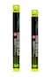 2-Piece Hybrid Wiper Blades Set Hyundai XG350 2005-02