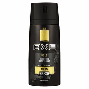 Buy Axe Gold Deodorant Boday Spray 150ml for Men Online | Carrefour UAE