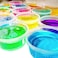 Jiada Crystal Clay Soft Slime Transparent Magic Mud Non Toxic | Pack of 12 Assorted Colours