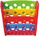 Rbwtoys Bookshelf For Kids, Plastic Single, Sided Bookcase Display Stand For Kids, 4 Shelves, Racks, Organiser RW-16622