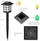 Jjone 4 Pack Solar Pathway Lights Outdoor, Waterproof Outdoor Solar Lights For Garden, Landscape, Path, Yard, Patio, Driveway, Walkway