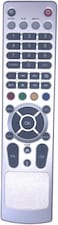 Replasment Elife Etisalat Remote Control for Receiver Universal (Silver)
