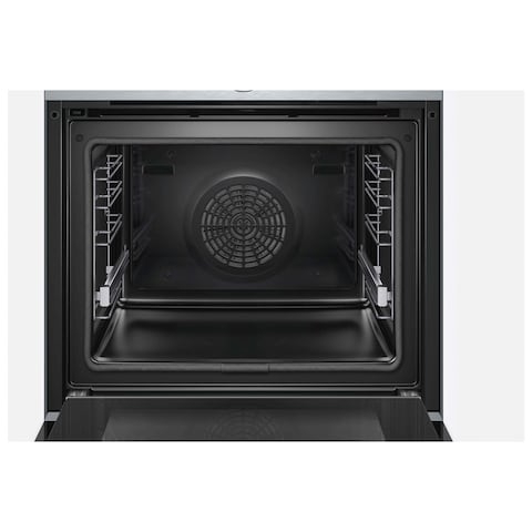 Bosch Series 8 Built-In Oven 60 X 60 Cm, TFT Touch Display, Pyrolytic Self-Cleaning, Stainless Steel, HBG6764S6M, 1 Year Manufacturing Warranty
