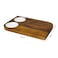 Wooden Serving Board With 2 Bowl 28x40x2.5cm