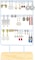 AC&amp;L Jewelry Organizer Earning Holder with 36 Holes, Jewelry Display Stand For Earrings and Jewelry, Aesthetic Ear Stud Hanger, Gift For Women Girls (White)