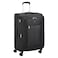 Delsey Pin Up 4 Wheel Luggage Soft Trolley Black 68cm