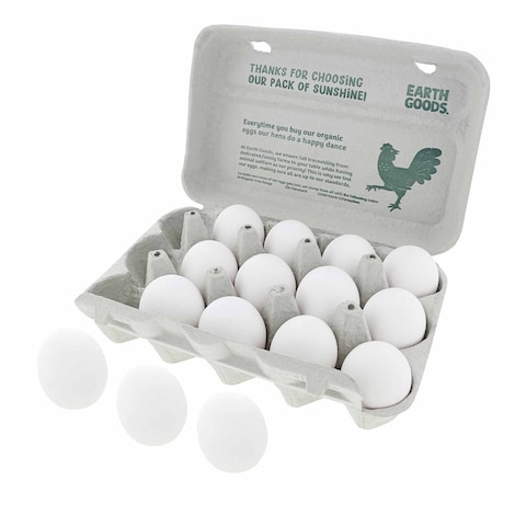 Earth Goods Organic Eggs 15 PCS