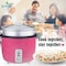 Gratus 2 In11.8L Rice Cooker, Model- Grc18700Gbc (Pink)