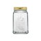 Pasabahce Square Jar With Metal Cover