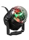 Generic - Mini RGB LED Car Magic Ball Light Sound Activated Auto Run Remote Control Black 0.272kg