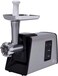 Evvoli Meat Grinder, Meat Mincer &amp; Sausage, Reverse Function, Stainlesss Steel Body, 1300W, Black &amp; Silver, EVKA-MG1300B