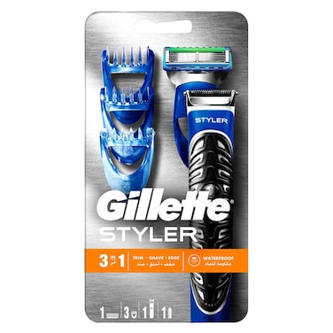 Gillette Fusion ProGlide Styler 3-in-1 Shaver Kit 6 Pieces