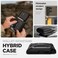 VRS Design Damda Glide Hybrid for Samsung Galaxy S24 ULTRA case cover wallet [Semi Automatic] slider Credit card holder Slot [3-4 cards] &amp; Kickstand - Black Groove