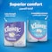 Kleenex Dry Soft Toilet Tissue Paper 2 Ply 12 Rolls x 200 Sheets Embossed Bathroom Tissue With A Touch Of Cotton