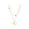 Aiwanto Necklace Gold Neck Chain Butterfly Pattern Elegant Necklace Best Gift Womens Girls Necklace