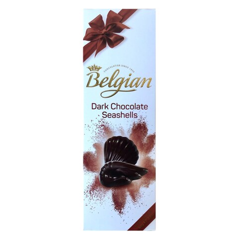 The Belgian Seashells Dark Chocolate 60g