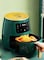 Cyber Silver Crest Multifunctional Digital Touch Air Fryer (Green)