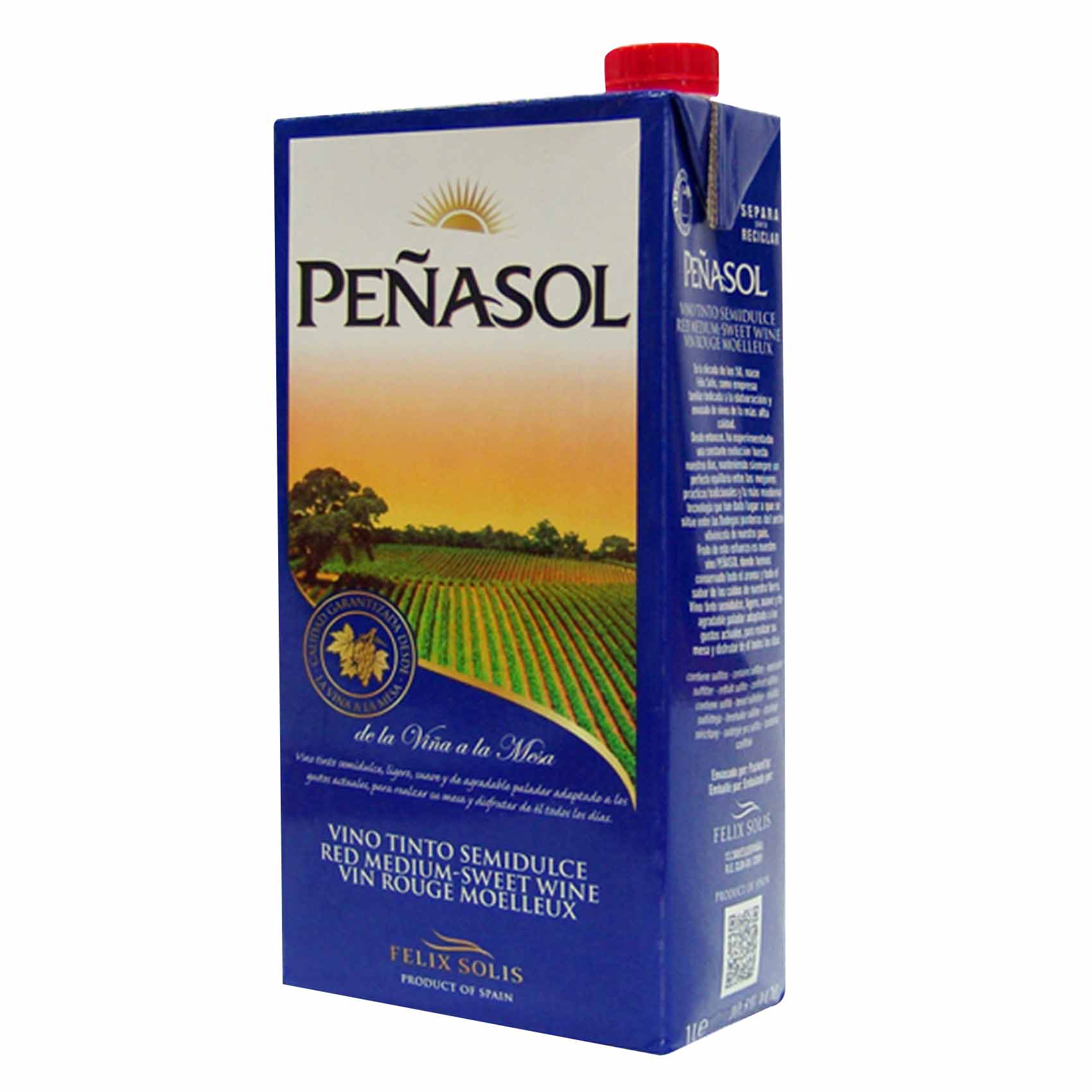 Penasol Semi Sweet Red Wine 1L
