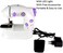Generic Portable Sewing Machine Mini With Foot Pedal &amp; Light