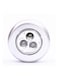 Generic - 3 LED Closet Cabinet Lamp Battery Powered Wireless Stick Tap Silver