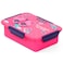 Eazy Kids 1 / 2 / 3 / 4 Compartment Convertible Bento Lunch Box Cat - Pink 850ml