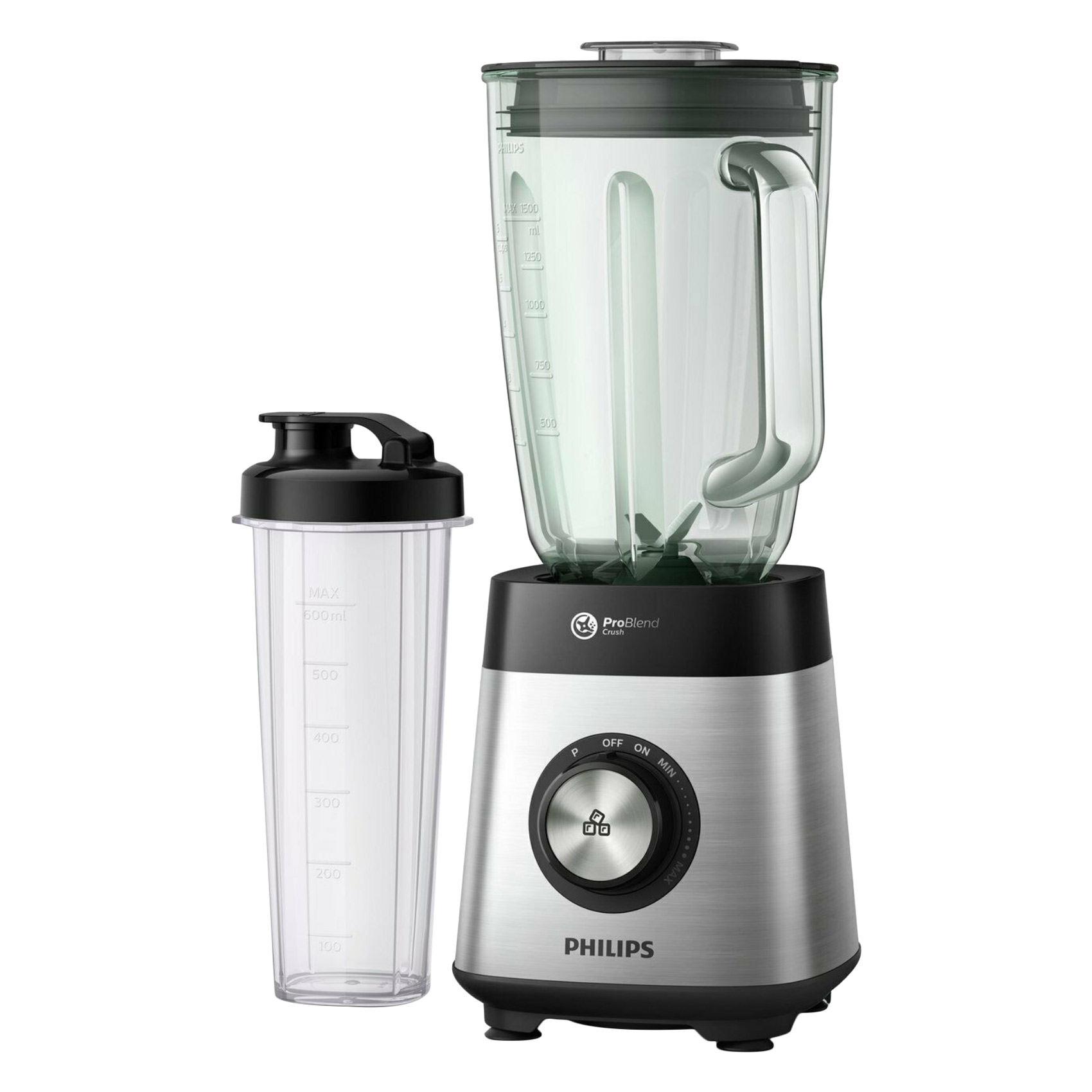 Philips Series 500 ProBlend Stainless Steel Blender 1000W HR3573 Silver